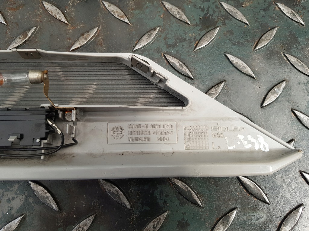 фото №7, Лампа освещение кабины 8 368 843 левая bmw e38