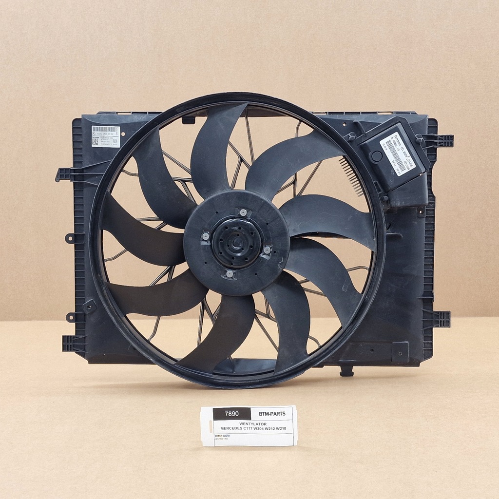 фото №1, Вентилятор mercedes gla x156 cla c117 slk r172 klasa a w176 sls c197 r197