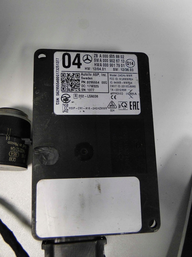 фото №4, Mercedes sl r231 231 радар alka w бампер задний