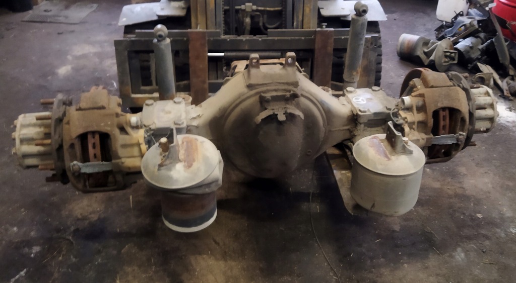 фото №1, Міст задній корпус міст hl 6 mercedes atros axor