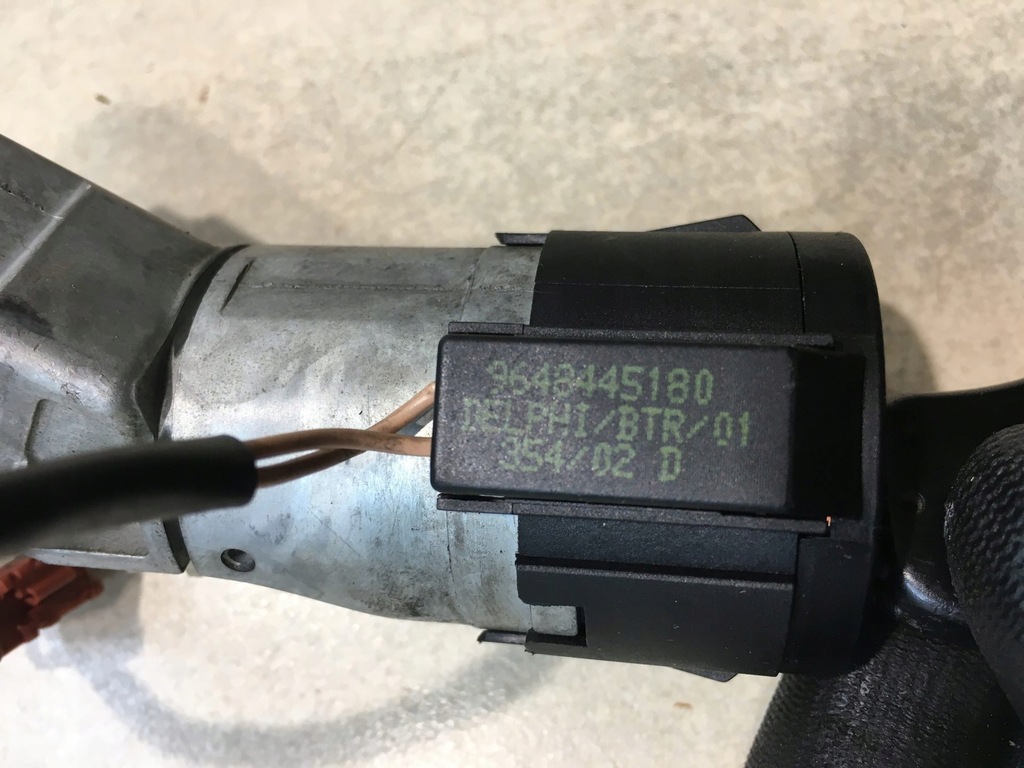 фото №10, Замок зажигания ключ citroen c5 i 2.0 hdi