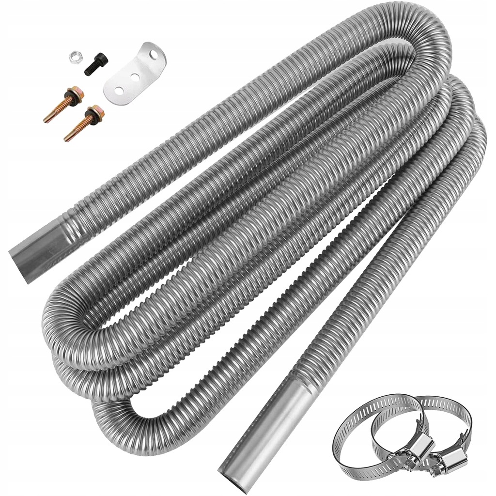 фото №13, 2m wąż випускний труба вихлопна вихлопних газів обігріву стояночного