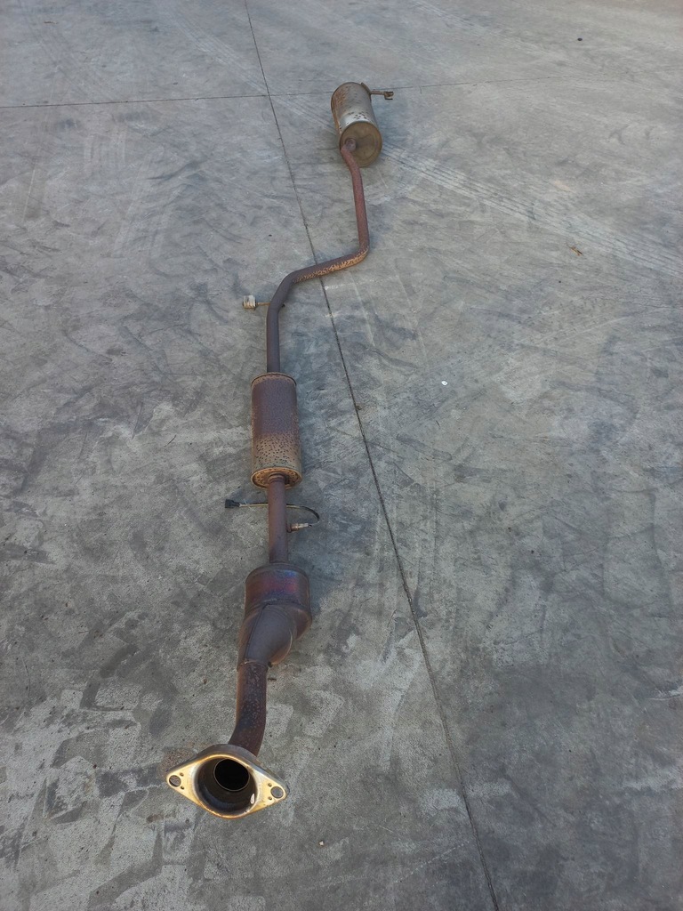 фото №1, Выхлоп гаситель катализатор dacia duster ii 1.6 sce