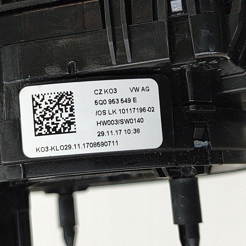 фото №8, Volkswagen golf vii 2018 рычаг / переключатель поворотники