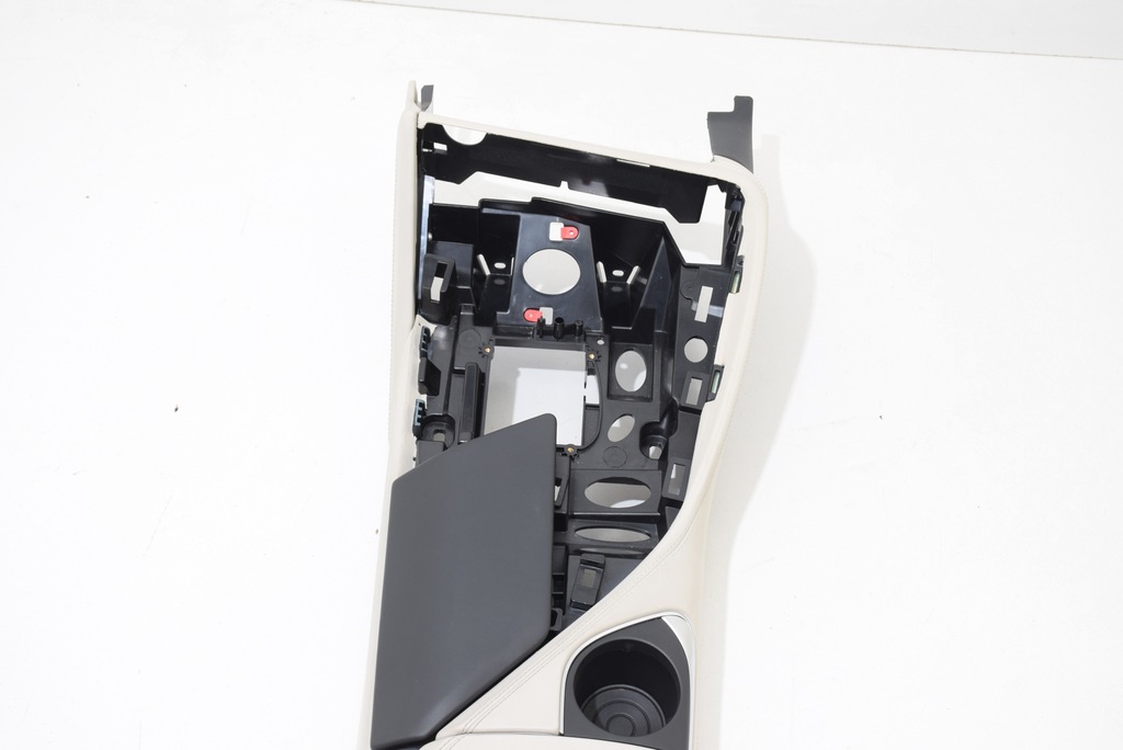 фото №11, Bmw i8 i12 i15 тунель середній консоль підлокітник шкіра elfenbeinweiss