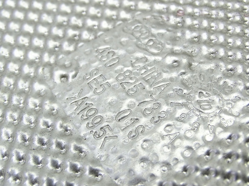 фото №3, Защита тепловая задняя задняя audi r8 4s 5.2 fsi v10 4s0825733a