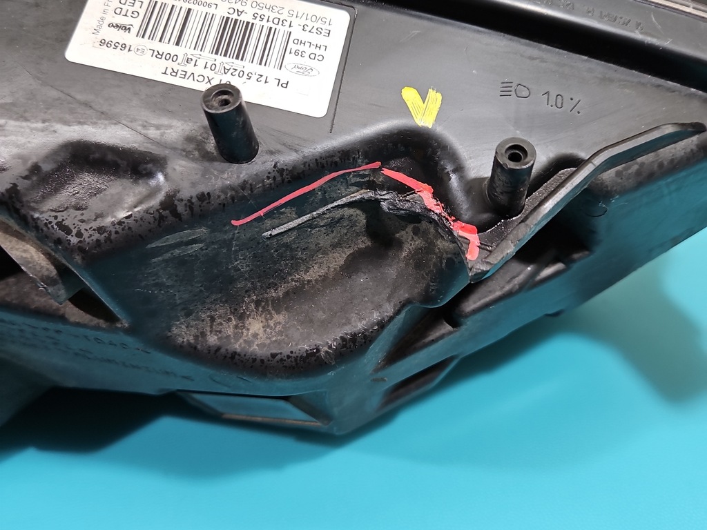 фото №10, Фара левый лампа перед full led dynamic ford fusion usa 12-16