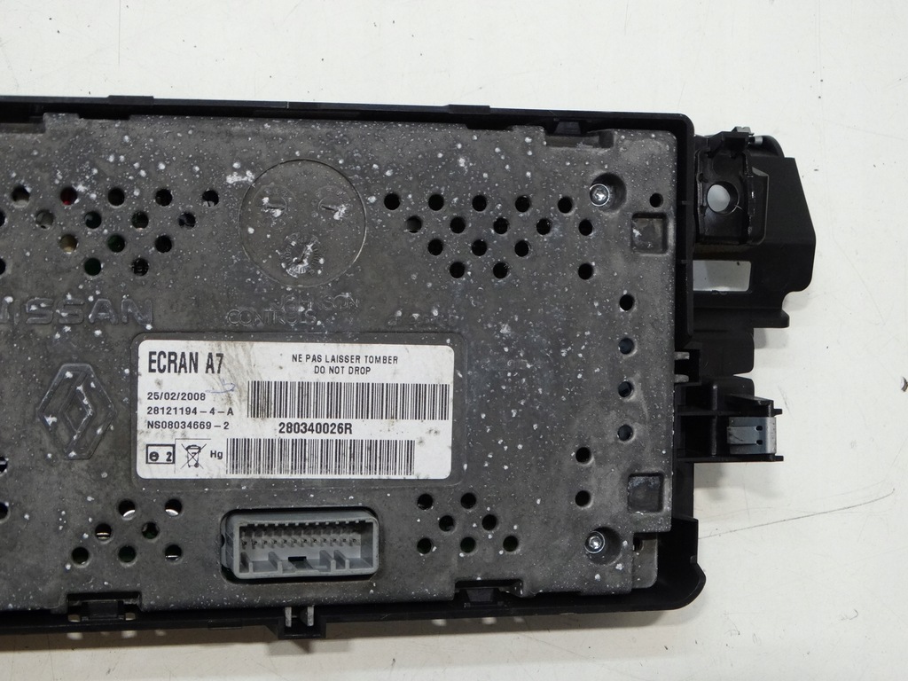 фото №8, Дисплей nawig. renault laguna iii 280340026r