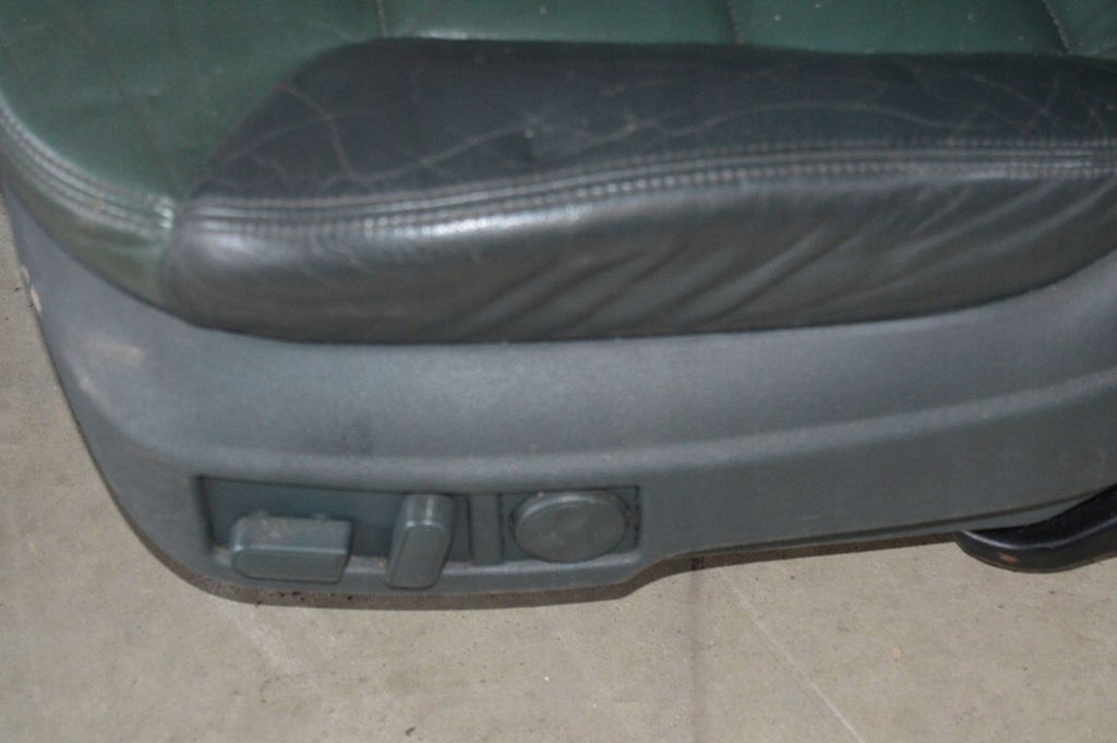 фото №7, Сидіння заднє сидіння обшивки шкіра зелений audi a6 c5 sedan