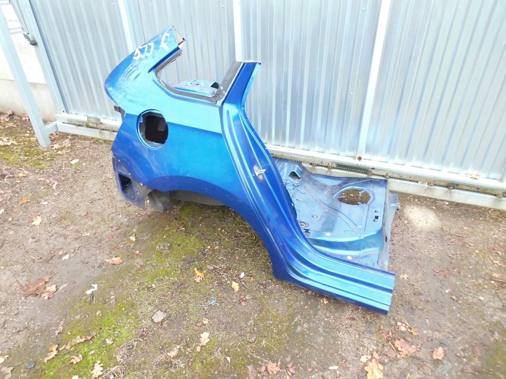 фото №3, Крыло четверть skoda rapid 5jj spaceback правая задняя lf5w оригинал