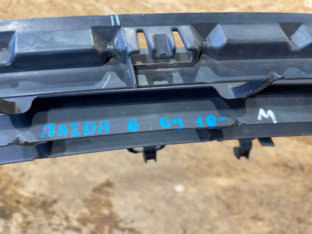 фото №12, Mazda 6 gj iii 3 lift 15-18 решётка радиатора решётка бампера средняя перед передняя