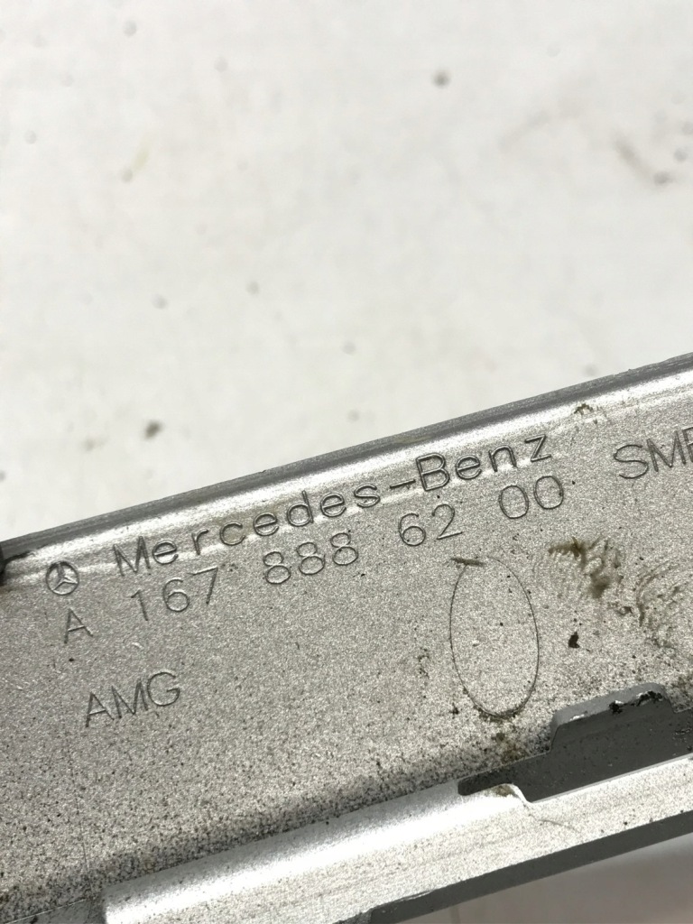 Решётка радиатора решётка радиатора рамка молдинг mercedes gle w167 a1678886200 в Украине