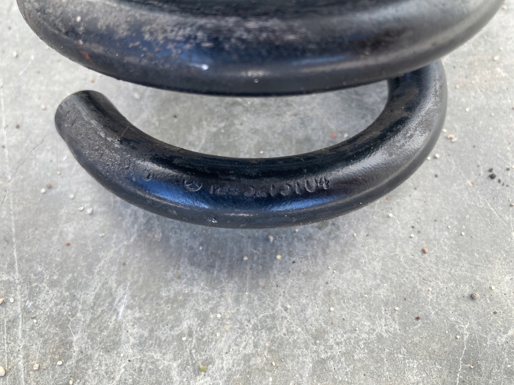 фото №9, Пружини підвіска перед передні пружина p + l mercedes w124 1245215104