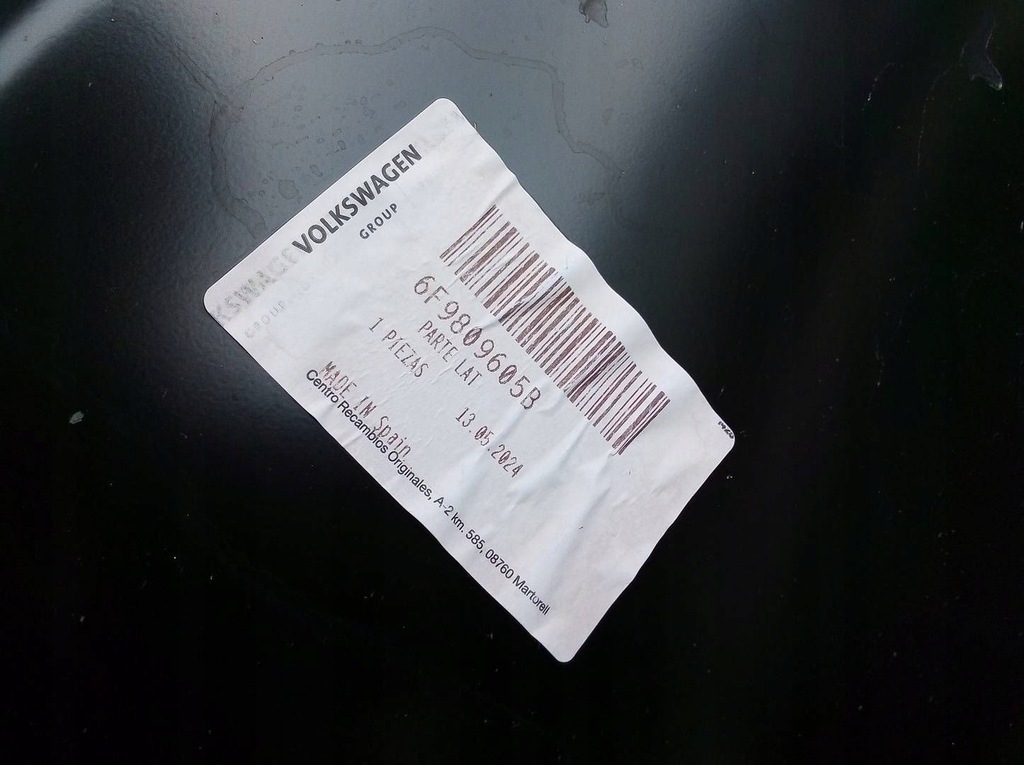 фото №5, Seat arona 2021 6f9809605b задняя сторона левая обшивка крыло