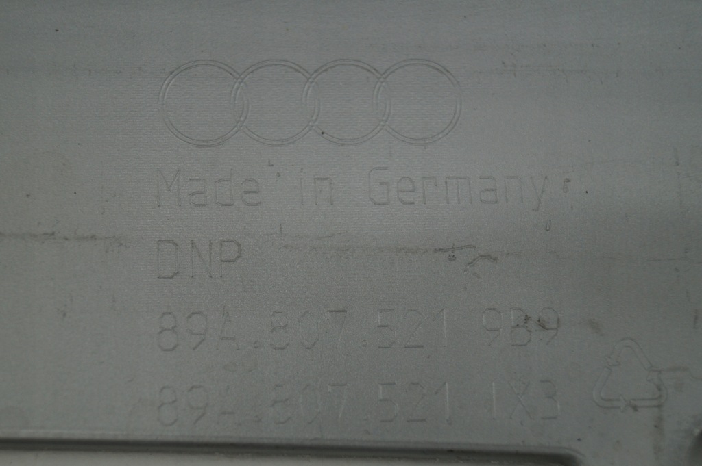 фото №13, Накладка диффузор спойлер бампер dół задняя задняя audi q4 e-tron 89a807521