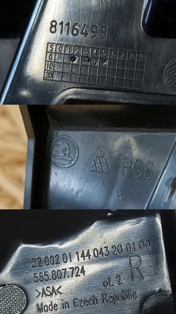 фото №9, Skoda kodiaq 17- напрямна кронштейн бампера правий перед 565807724