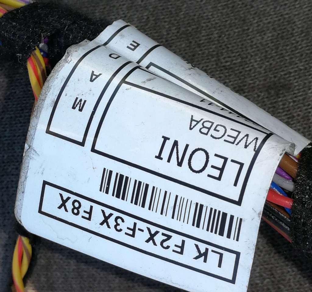 фото №11, 8794037 джгут електропроводка кабелі роз'єми салону панелі панель приладів bmw f21 lci eu