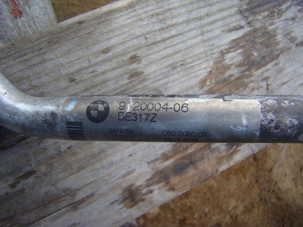 фото №3, Bmw 7 f01 3.0d шланг кондиционера трубка 9120004