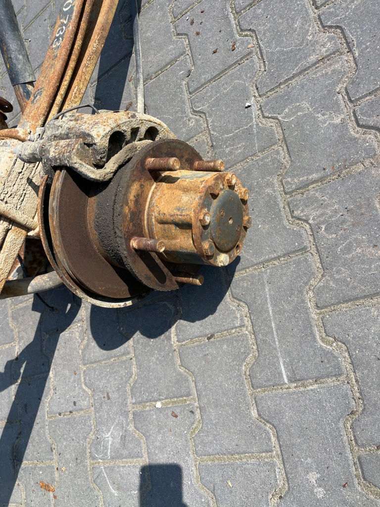 Міст диференціал mascot mascott 07-10rok 3.5t 8 гвинт блокування Зі Шроту