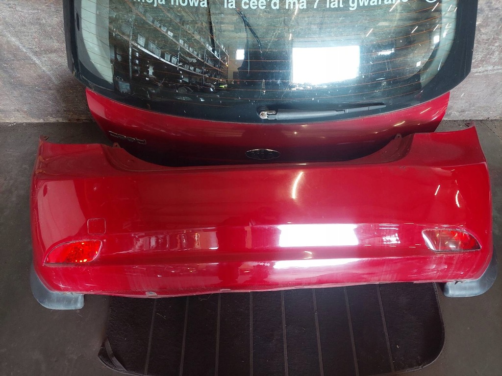 фото №8, Kompletny задняя kia ceed i hr крышка багажника багажника бампер задняя задний лампы