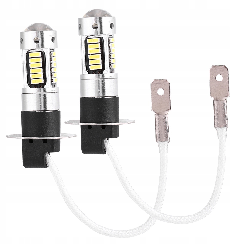 фото №13, Dc 12v 25w 30 led 550 lm лампа led h3