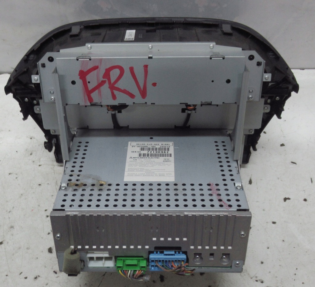 фото №2, Honda fr-v 07 r радіопрогравач