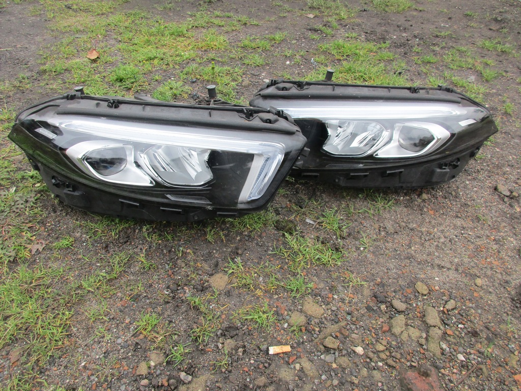 фото №1, Лампы передние перед mercedes a 177 w177 led high performance полный
