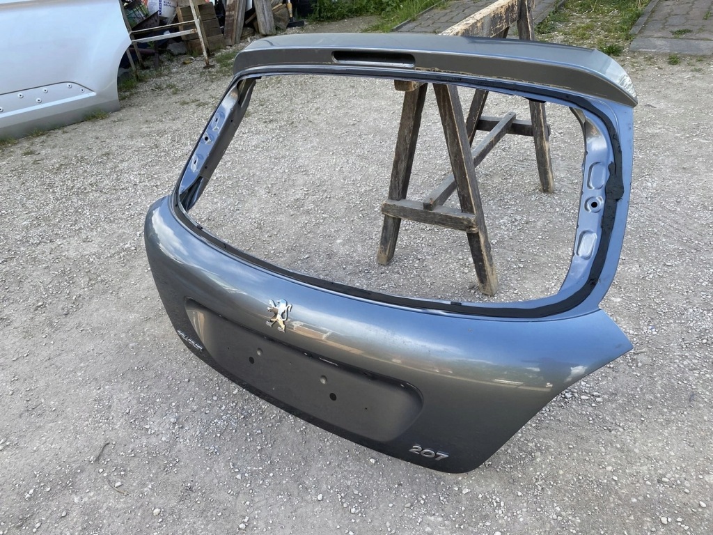 фото №3, Крышка багажника задняя задняя peugeot 207 hb