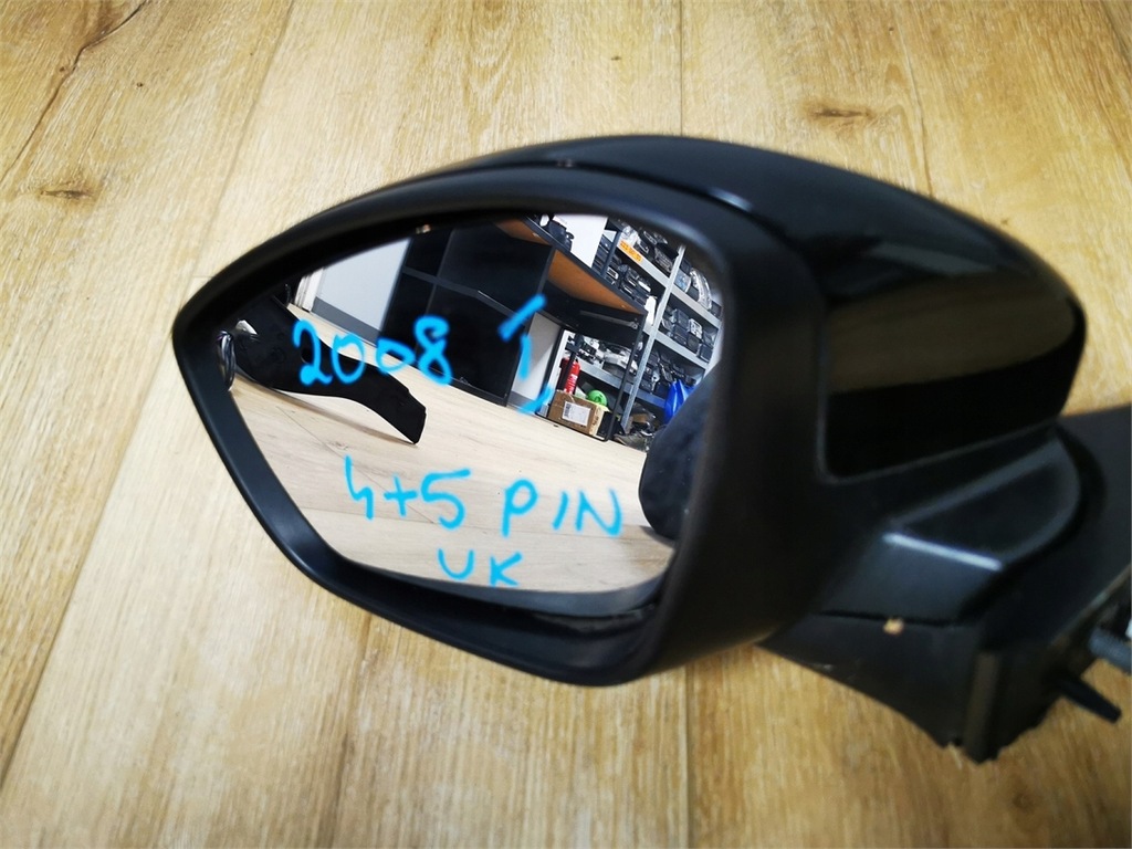фото №7, Peugeot 2008 i lift зеркало левая 9 pin 5+ 4 anglik
