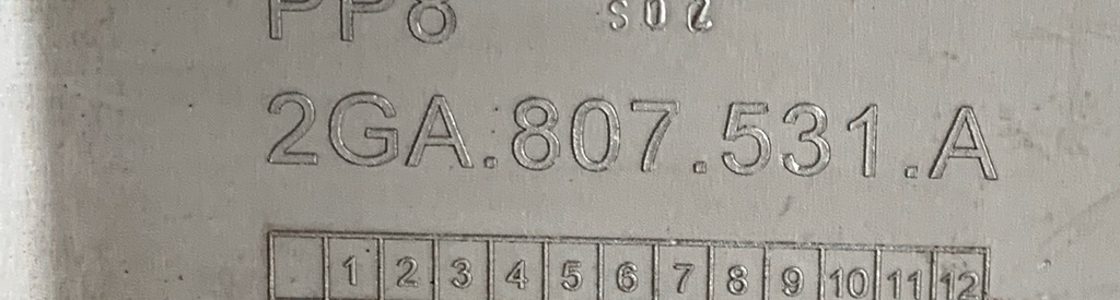 фото №7, Спойлер бампера перед vw t-roc 2ga807531a