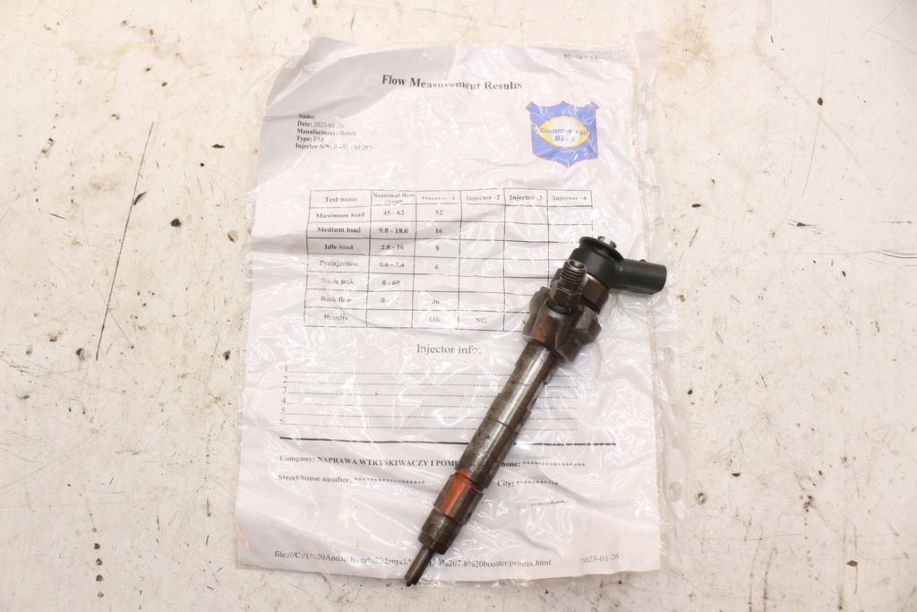 фото №1, Форсунка 0445110289 bmw 2.0 d