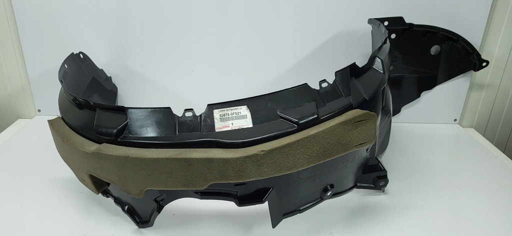 фото №13, Verso 09-17 підкрилок захист колеса перед ліва nowe оригінал 53876-0f021