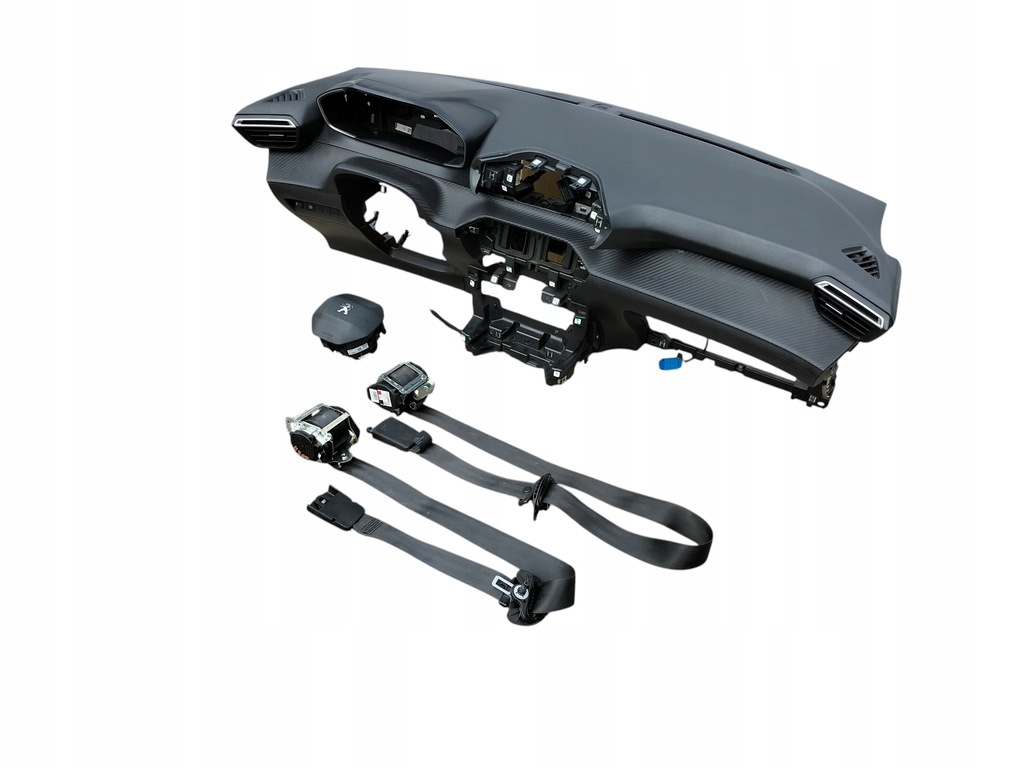 фото №9, Подушка безопасности приборная панель консоль подушка ремни peugeot 208 ii 2008 ii 2019- orygi