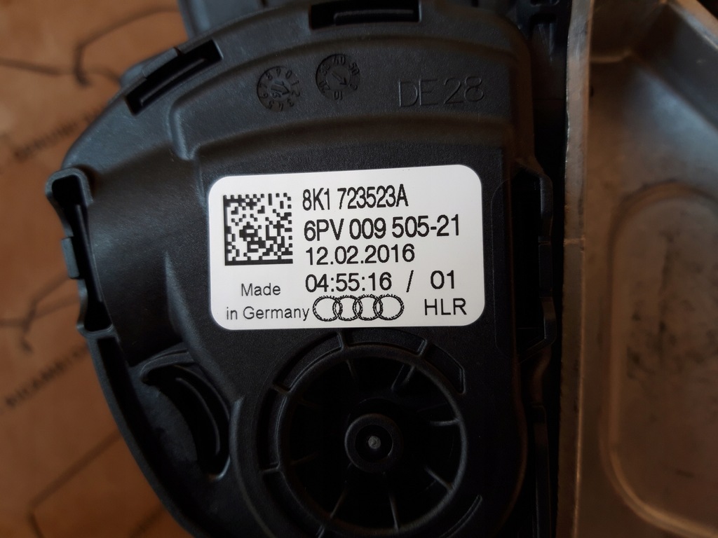 фото №7, Audi a5 8t a4 q5 педалі gaz гальмо каркас комплект