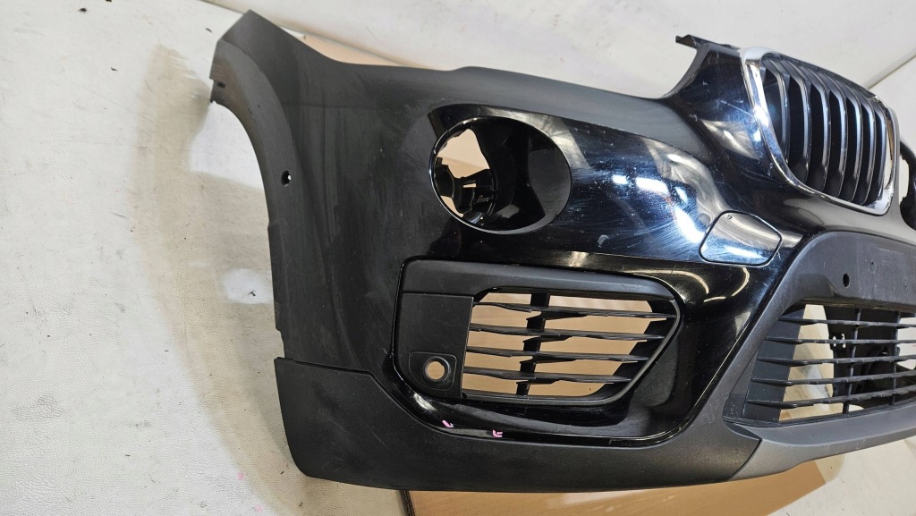 Бампер перед передний решётки bmw x1 f48 7354815 Цена