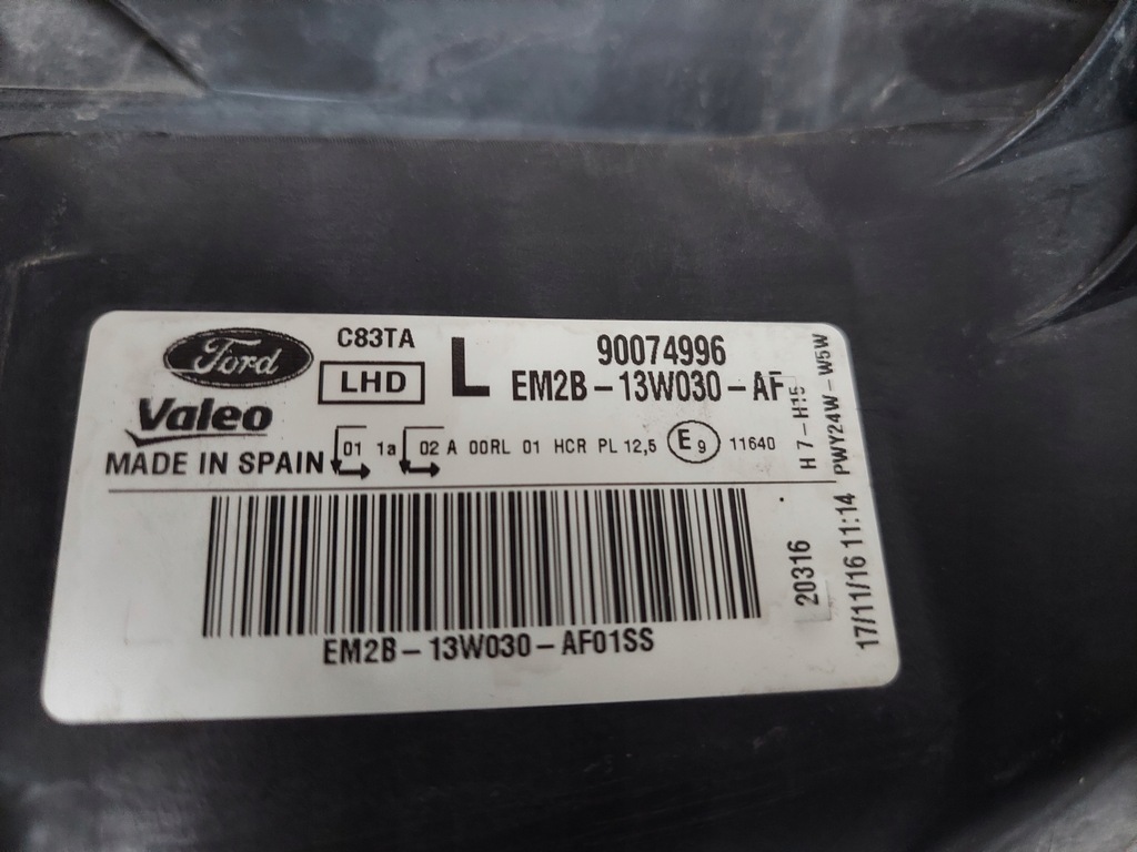 фото №9, Ліва лінза - ford s-max mk2 ii - galaxy mk3 iii