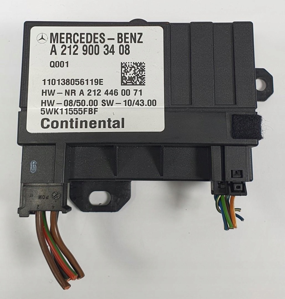 фото №1, Модуль блок керування насоса пального mercedes w204 a2129003408