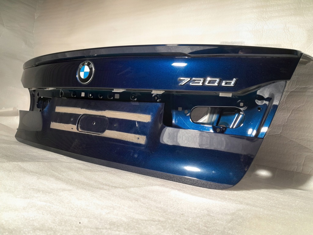 фото №7, Bmw 7' g11 lci крышка багажника задняя задняя багажника c3z tansanitblau ii