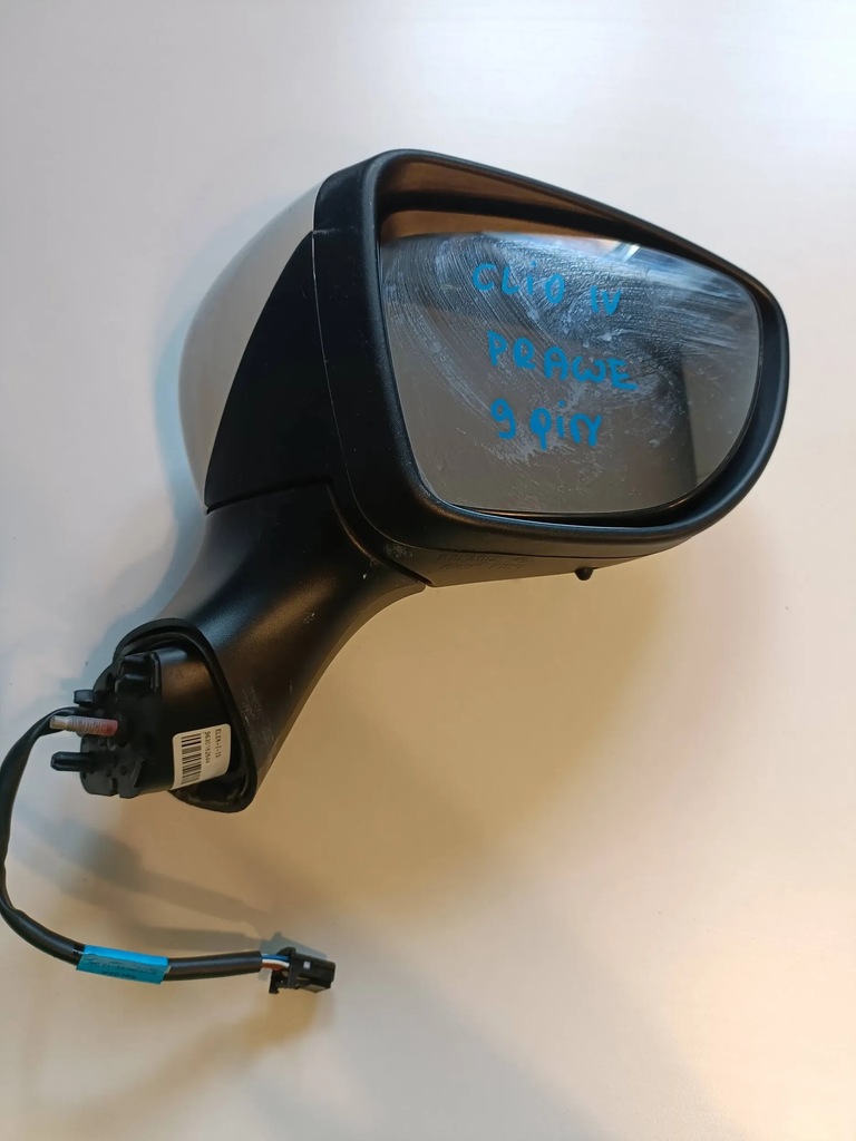 фото №6, Renault clio iv 12- зеркало правое 9 pin europa