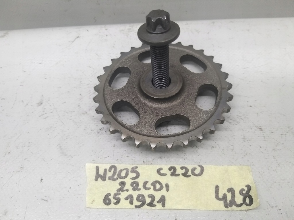 фото №9, Колесо зубчасте розподільного валу вала болт w205 c220 w212 2.2 cdi 651 a6510520200