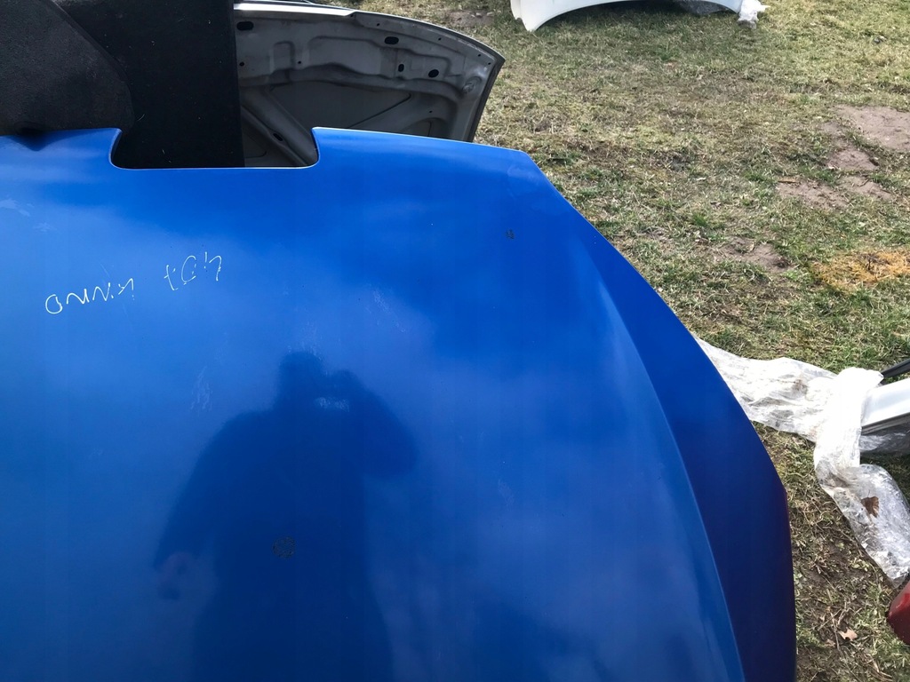 фото №4, Peugeot 407 капот перед knnd крышка niebieska