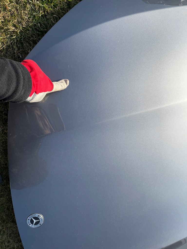 фото №15, Mercedes gla 247 h247 eqa капот двигателя перед цвет 787 лак moutaingrau