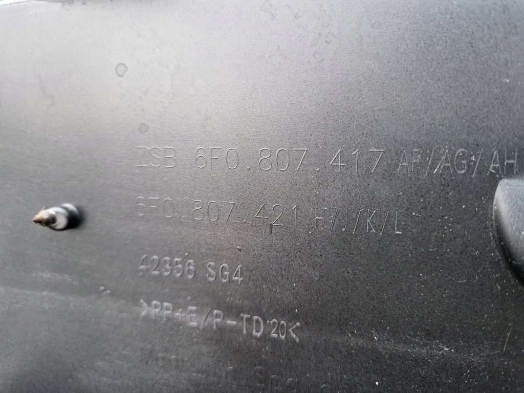 фото №8, Seat ibiza v 6f 2017- бампер задня задній спойлер 6f0807417af