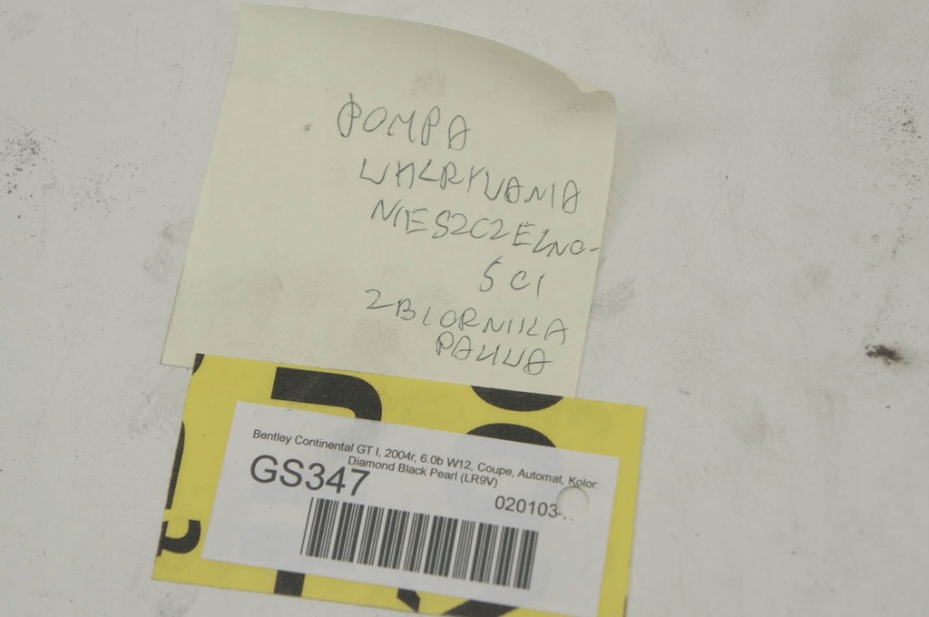 фото №6, Gs347 bentley continental gt i насос повітря