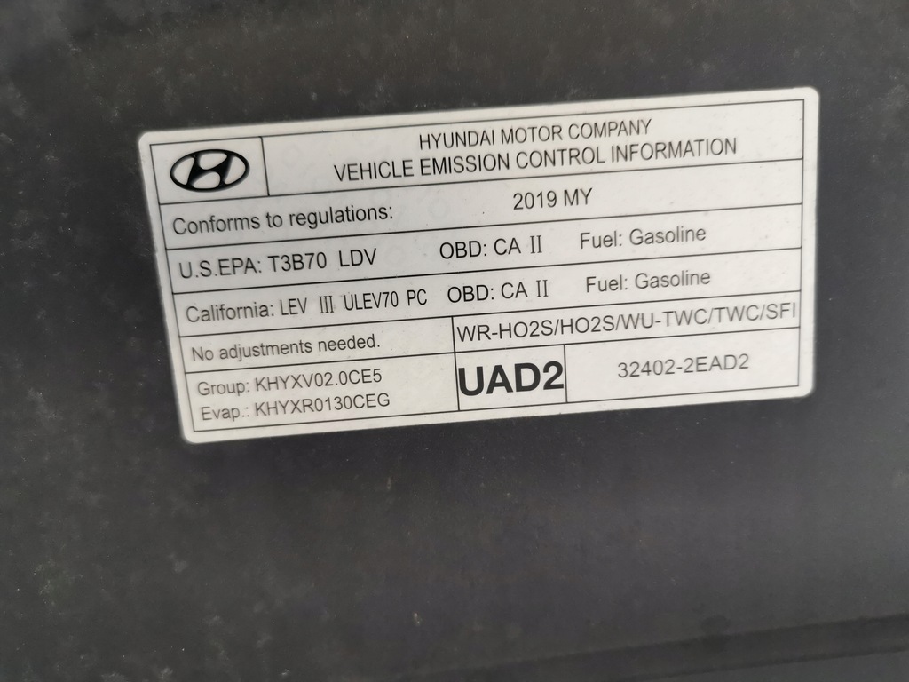 фото №11, Elantra vi lift 19 usa з капот