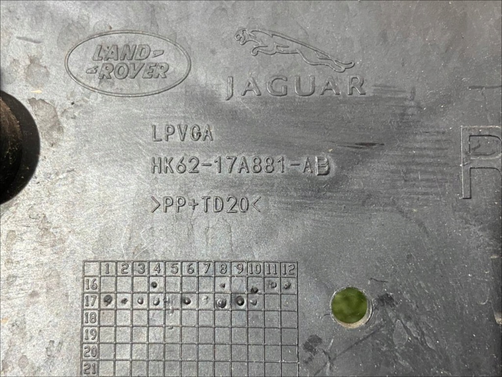 фото №3, Направляющая бампера правый задняя range l494 hk62-17a881-ab