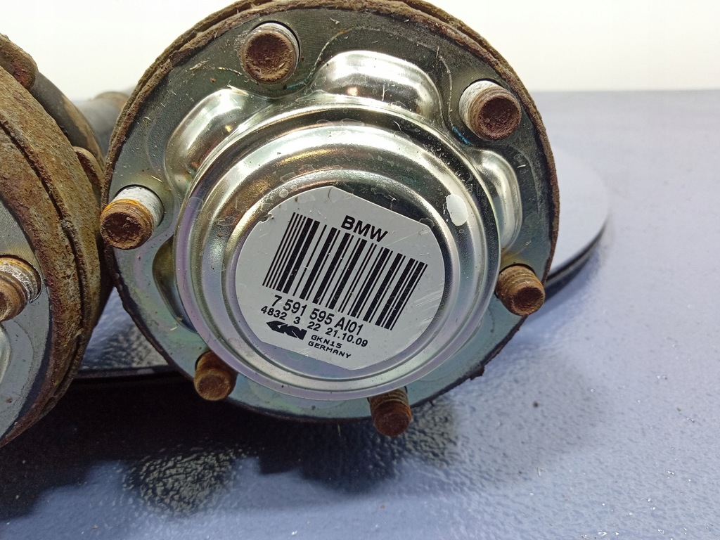 фото №6, Bmw x1 e84 2.0d привідний вал задня задні ліва права kpl 7591595 7591596