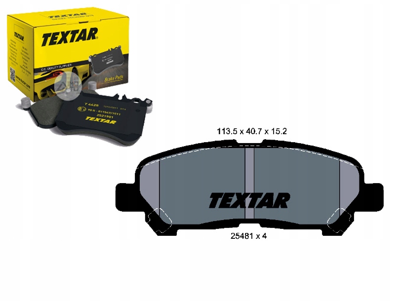 фото №1, Тормозные колодки тормозные задняя toyota highlander highlander