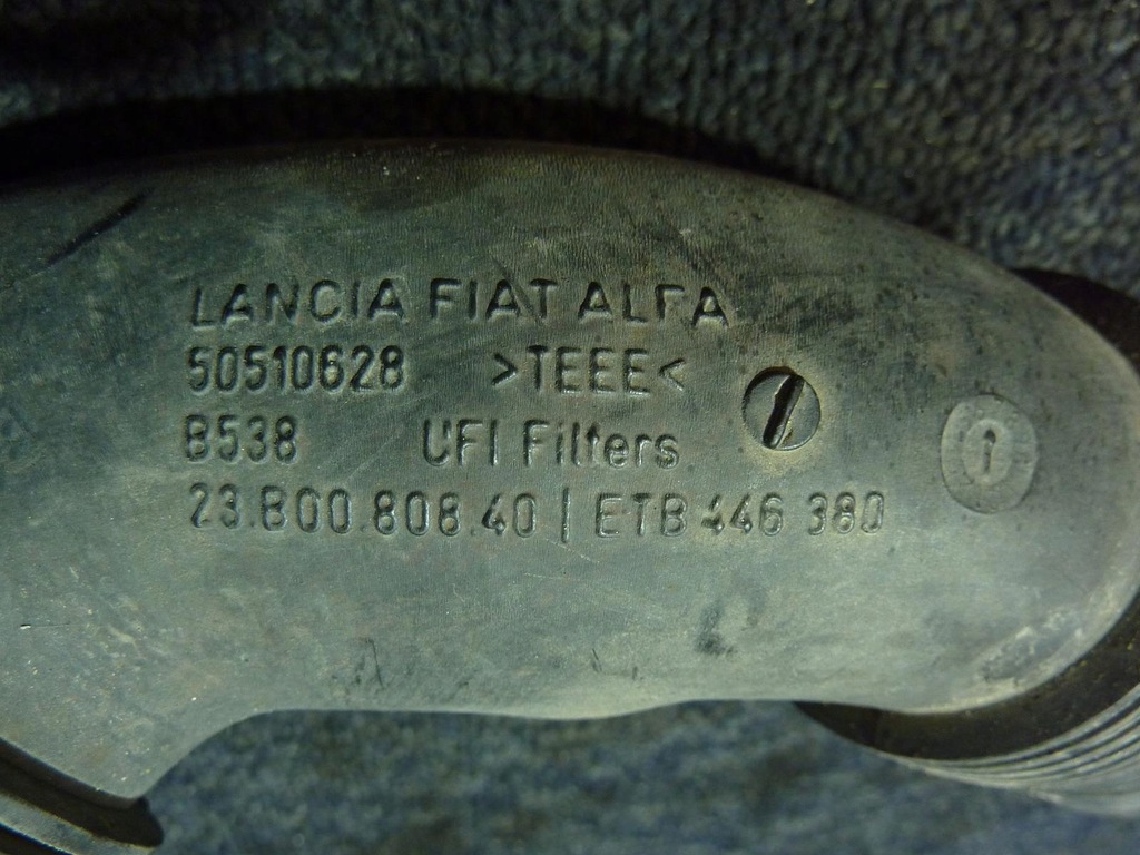 фото №4, Wąż труба шланг фильтра alfa romeo mito 1.6 jtdm