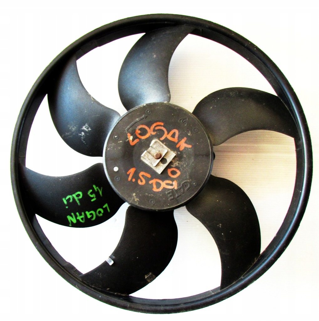 фото №1, Dacia logan 1.5 dci вентилятор радіатора